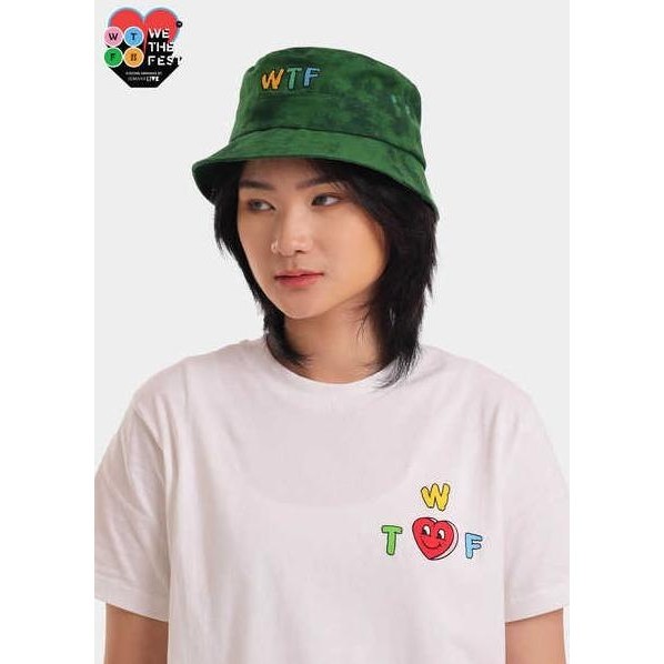 Monstore Wtf We The Fest Dyed Bucket Hat