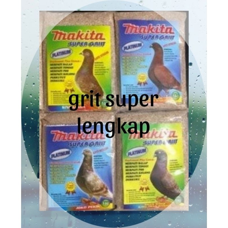 grit platinum 1 kg super grit makanan burung merpati pakan ayam grit makita ko
