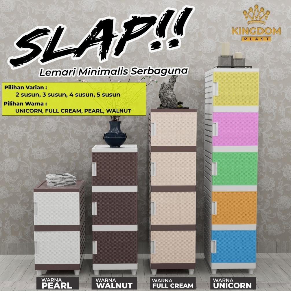 LEMARI SUSUN / RAK SUSUN / RAK PLASTIK / NAKAS PLASTIK / RAK SERBAGUNA PLASTIK