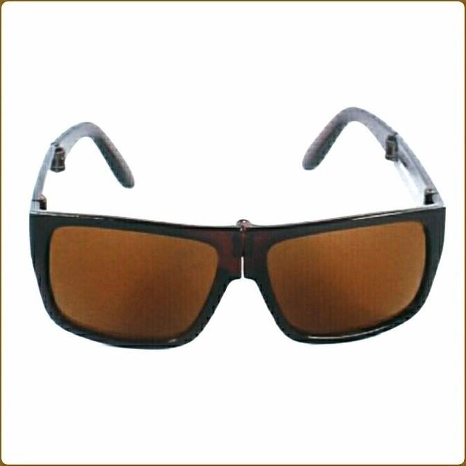 Kaca Mata Lipat Hitam Gaya Sunglases Fashion Kacamata Pria Wanita Gaya