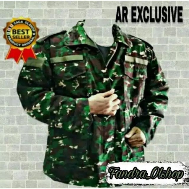 JAKET TNI LORENG NKRI PRODUCT ORIGINAL EXCLUSIVE. KUALITAS TERBAIK 