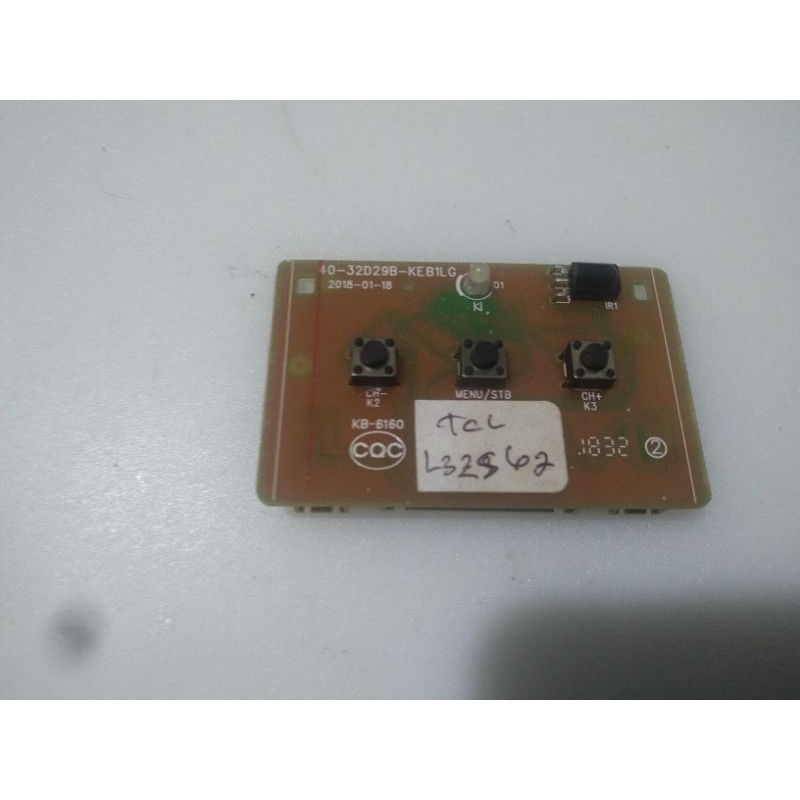 Tcl l32s62 sensor tv