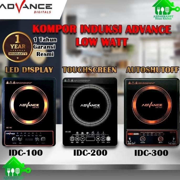KOMPOR PORTABLE KOMPOR LISTRIK INDUKSI ADVANCE IDC 100 NOT KOMPOR GAS NURULPRAMIT43