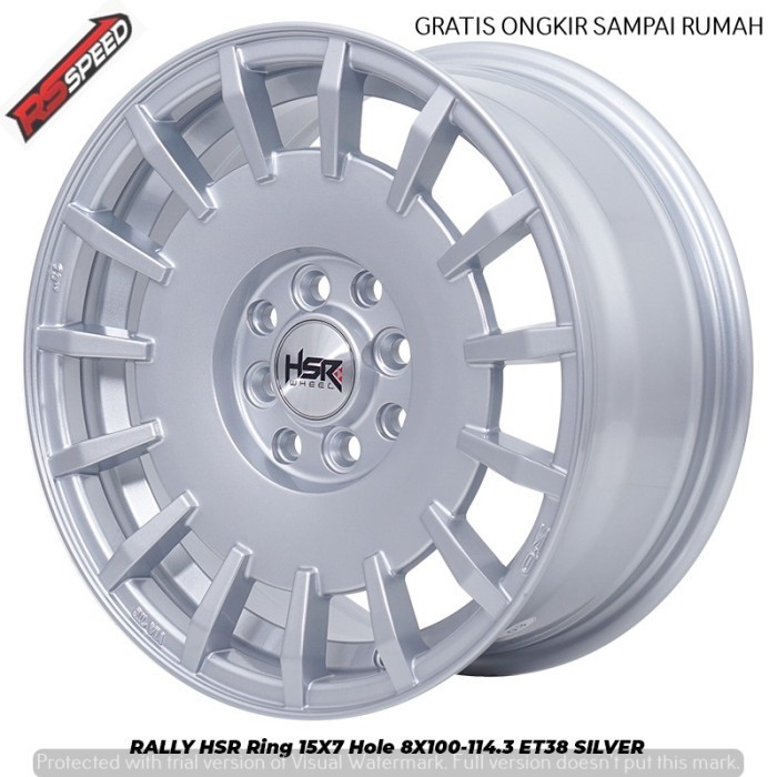 Velg Mobil Shuma, Picanto, Rio Ring 15 Type HSR Rally