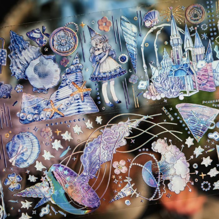 

Deer Studio Shell Castle PET Tape