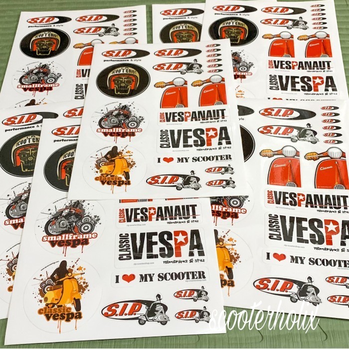 

Sticker Set ORI SIP SCOOTERSHOP GERMANY