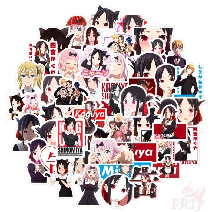 

Stiker Desain Kaguya Sama Love Is War Series 04 50Pcs / Set Stiker