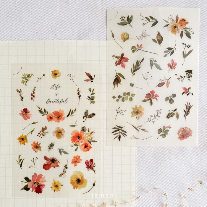 

MU Lifestyle Print-On Sticker 082 - Life is Beautiful