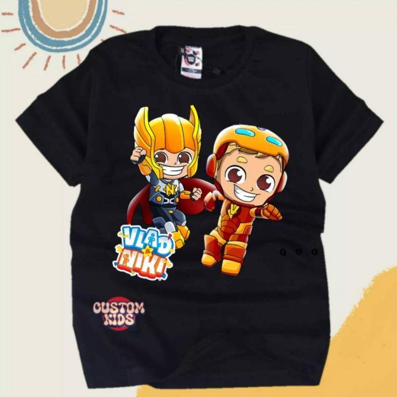 baju atasan kaos anak VLAD NIKI
