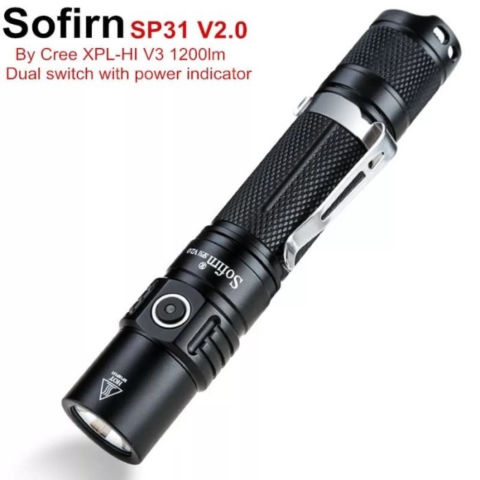 SOFIRN SP31 v2.0 SENTER LED CREE XPL XP-L HI EDC PORTABLE