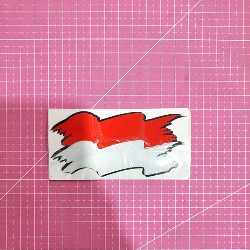 

STIKER CUTTING TUMPUK MERAH PUTIH