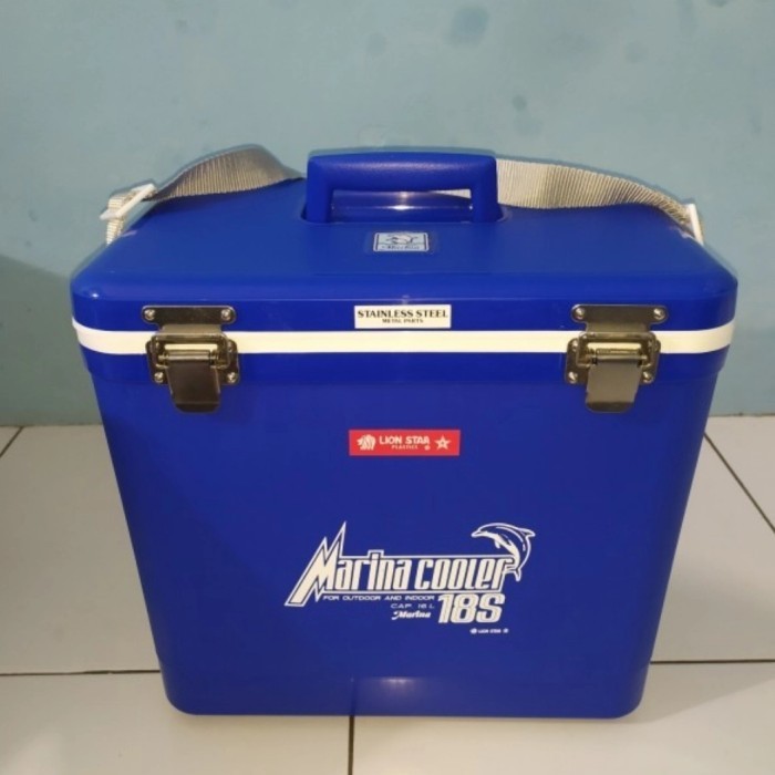 NEW COOLER BOX 18S MARINA LION STAR 16 LITER / COOL BOX / TEMPAT ES 18 S ORIGINAL