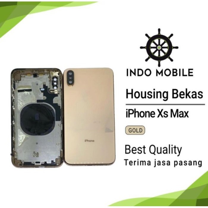 HOUSING IPHONE XS MAX HOUSING BEKAS / HOUSING SECOND IPHONE XS MAX