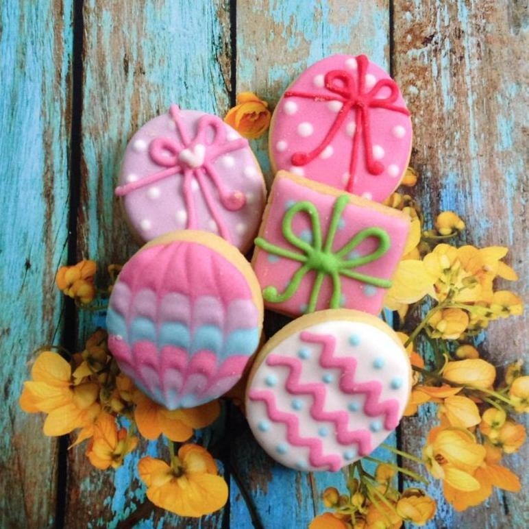 

{cookies} Cookies Karakter Motif Paskah - Easter Icing Cookies (Kemasan 250 Gram) TERLARIS