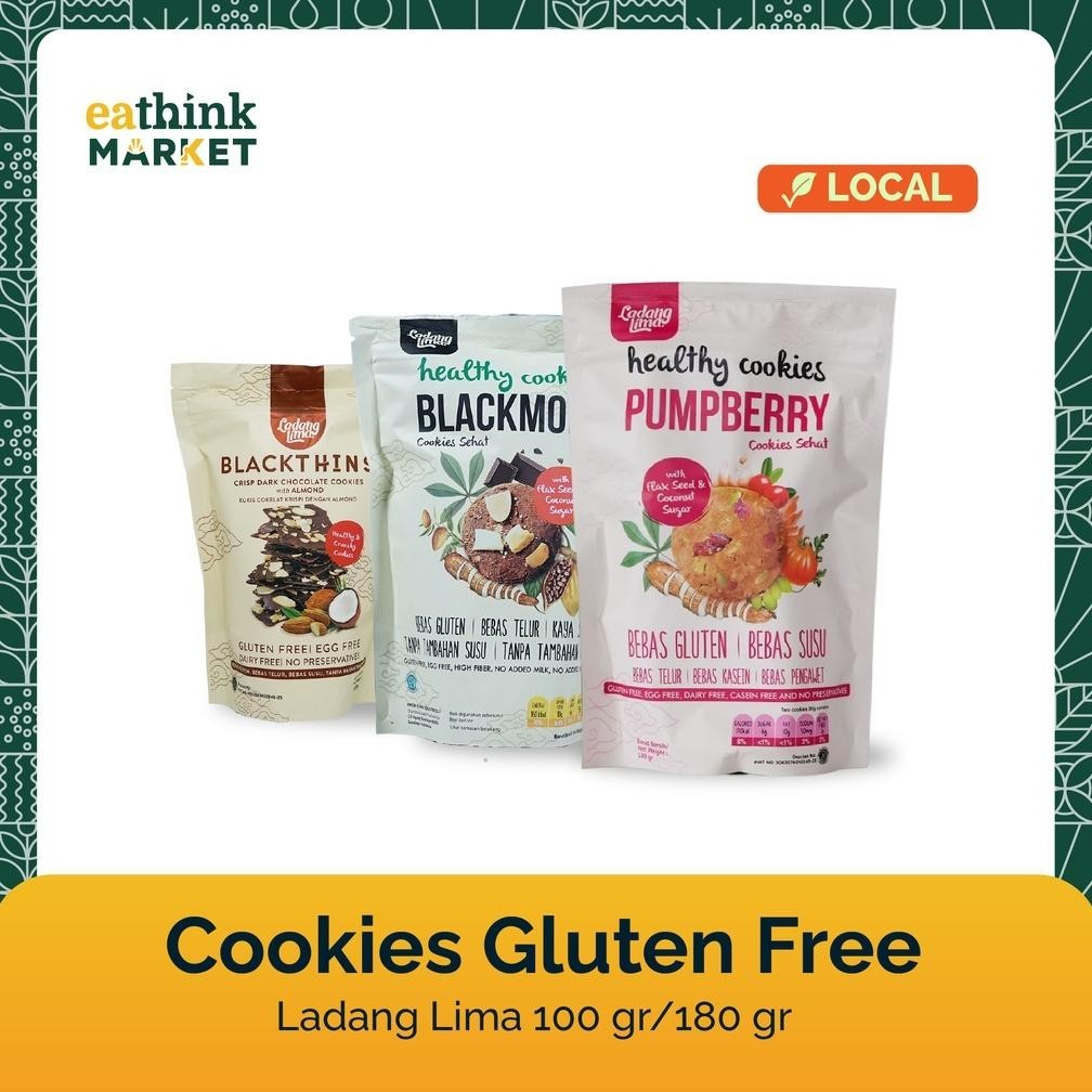 

{cookies} Camilan Sehat / Health Cookies Gluten Free - Ladang Lima 100 gr / 180 gr TERLARIS