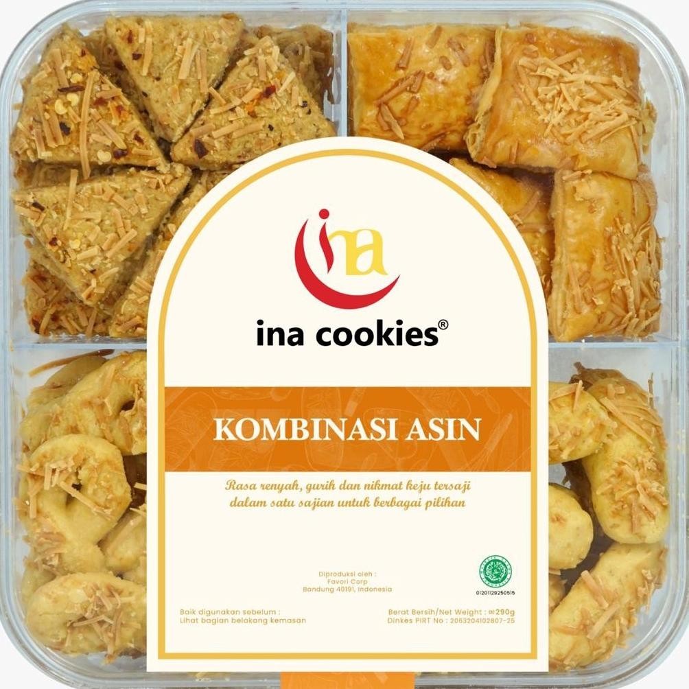 

{cookies} Ina Cookies Kombinasi Aneka Asin TERLARIS