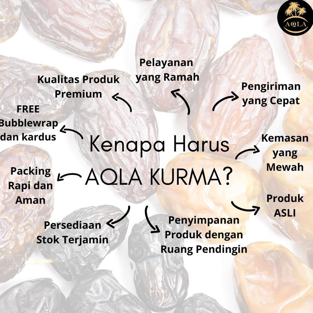 

POJ KURMA SUKARI 1KG / KURMA SUKARI ASLI / KURMA MANIS / KURMA KEMASAN / KURMA SUKKARI / KURMA SUKKARY TERLARIS