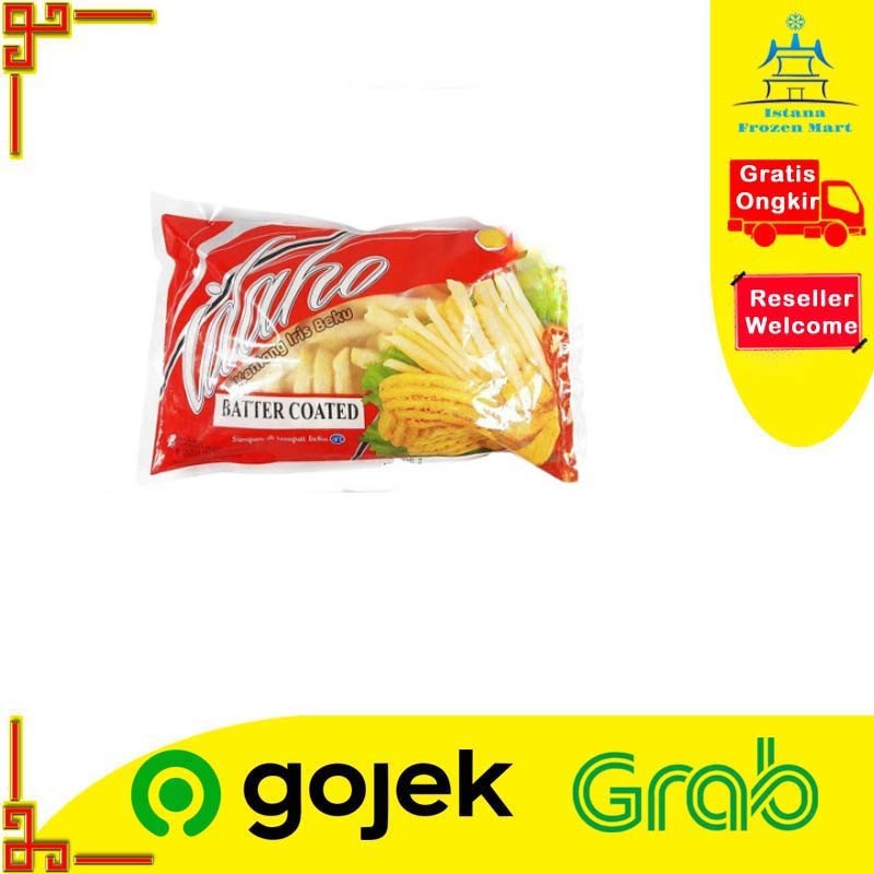 

Kentang Goreng IDAHO Batter Coated 500 GR