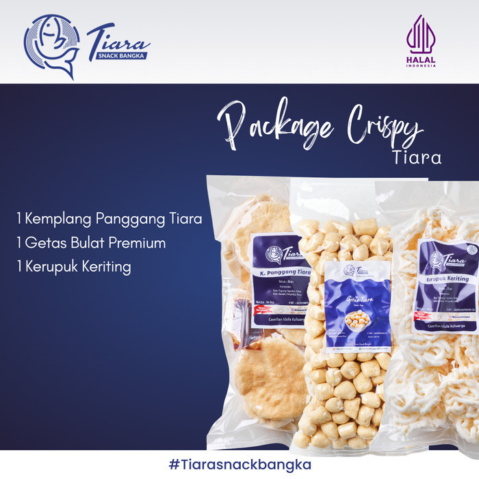 KEMPLANG PANGGANG,GETAS BANGKA,KERUPUK KERITING,KEMPLANG TIARA