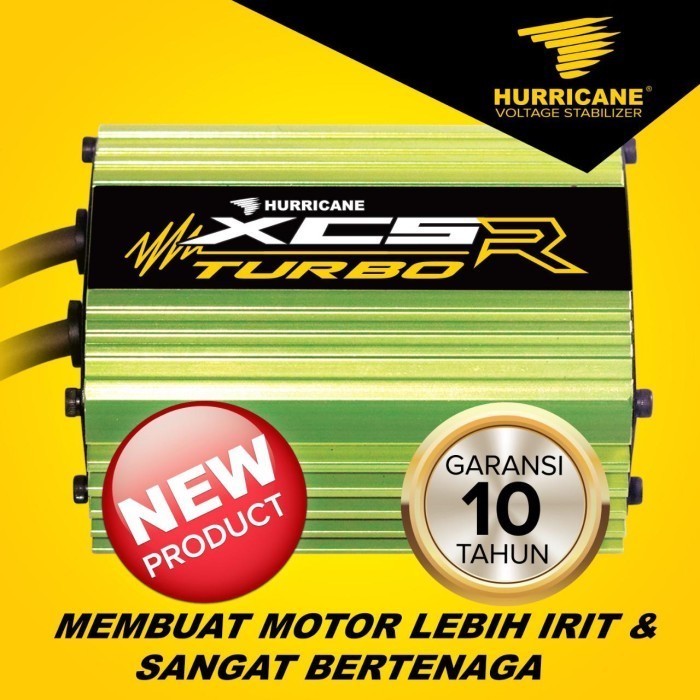 HURRICANE XCSR TURBO - STABILIZER AKI & PENGHEMAT BBM MOTOR