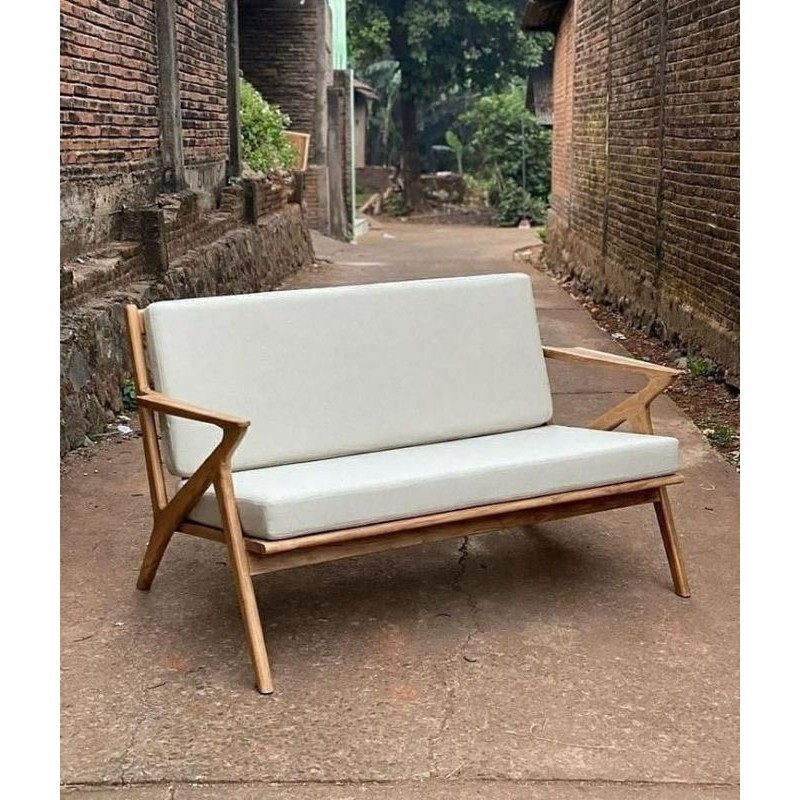 sofa ruang tamu minimalis kayu jati bangku tamu kayu jati