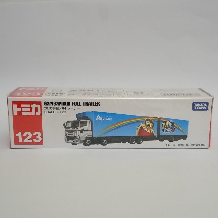 Tomica No 123 Garigarikun ful trailer truck diecast truk takara tomy