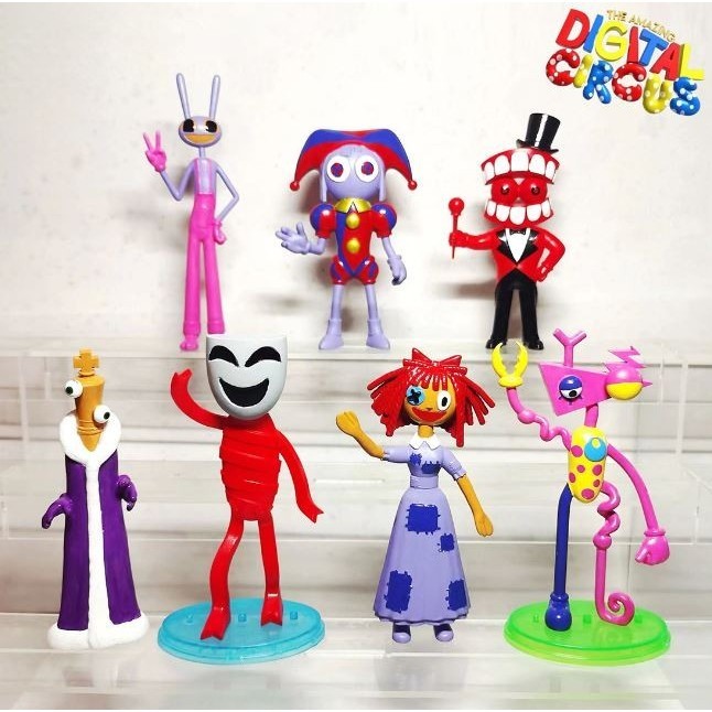 THE AMAZING DIGITAL CIRCUS ACTION FIGURE SET ISI 7