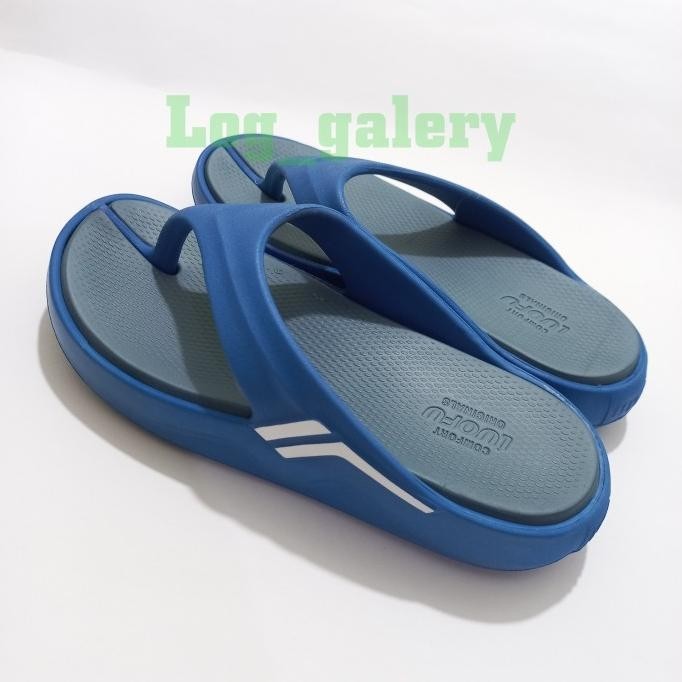 Sandal pria flip flop/jepit | LUOFU E6217-E01LK