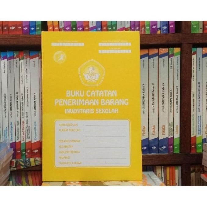 

NEW TERLARIS BUKU CATATAN PENERIMAAN BARANG INVENTARIS SEKOLAH PACKING BAGUS