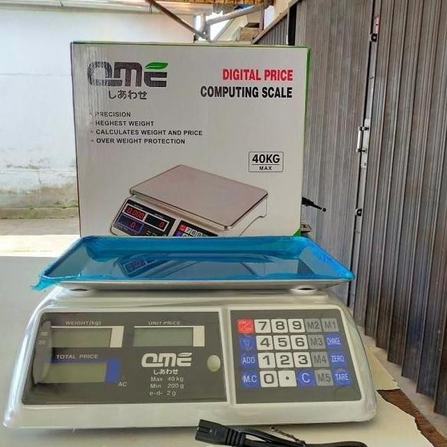 Timbangan Digital 40Kg Qme Ori Promo Ladyrancha