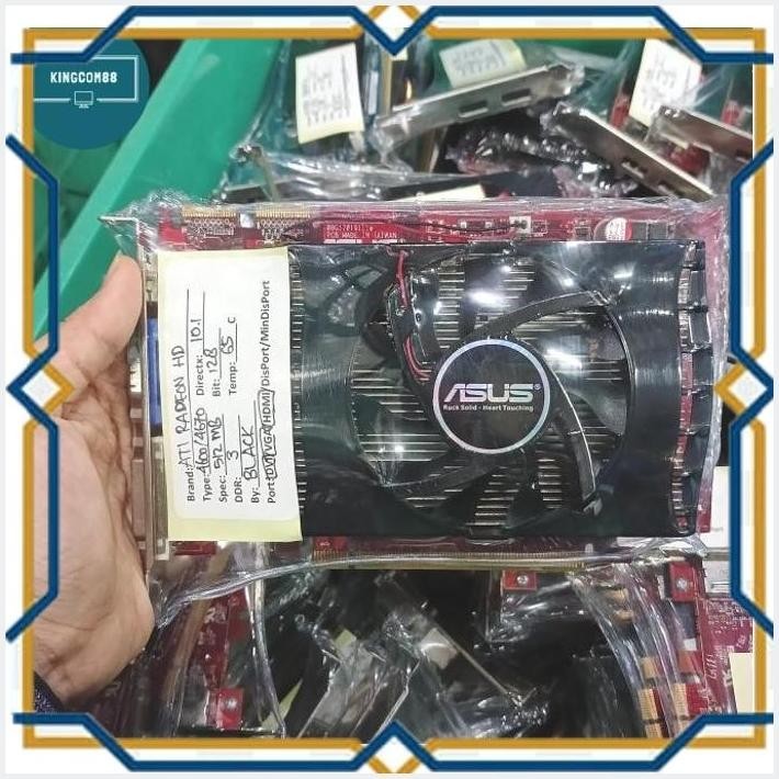 [kgc] vga asus ati radeon hd 4600/4670 512mb ddr3 128bit dvi/vga/hdmi