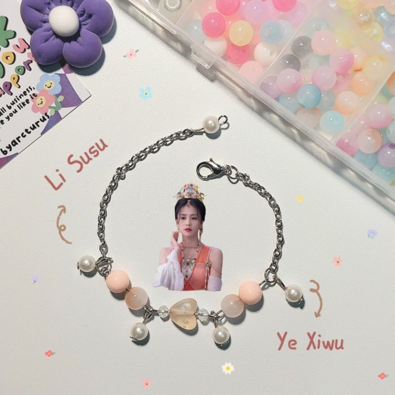 [BACA DESKRIPSI!] CHARM BRACELET / GELANG MANIK / BEAD BRACELET / TILL THE END OF THE MOON