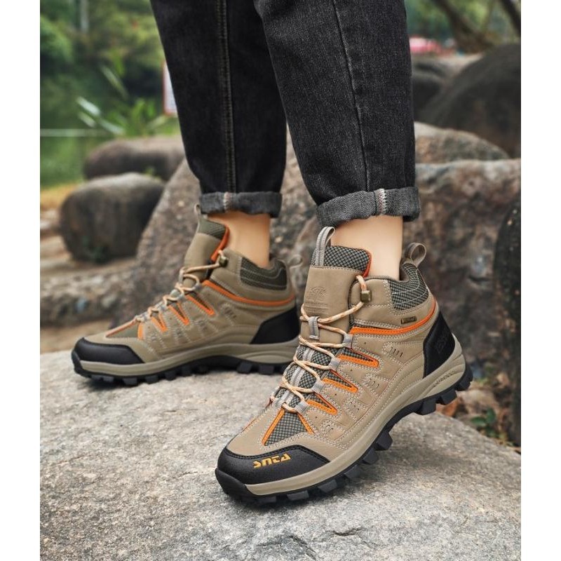 Sepatu Gunung Pria Original SNTA 502 High Quality Outdoor & Hiking