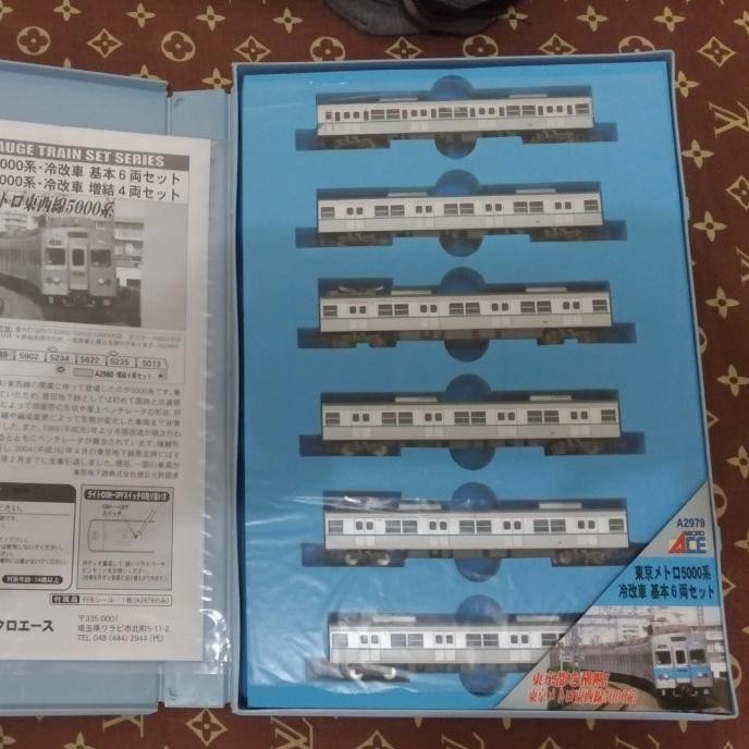 Kereta Model Micro Ace Tokyo Metro 5000 MINIATUR KERETA API KRL