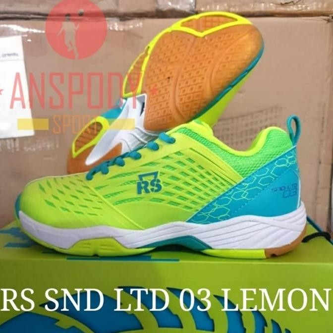 SEPATU BADMINTON RS SND LTD 03 LEMON KANAYASARI3