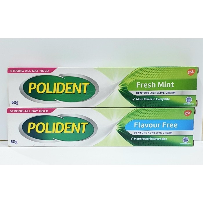 POLIDENT 60GR (LEM PEREKAT GIGI PALSU)