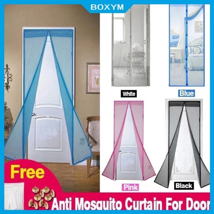 TIRAI PINTU MAGNET KAWAT NYAMUK MAGIC NET POLOS TIRAI ANTI NYAMUK