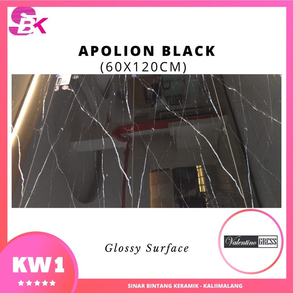 Granit 60X120 Apolion Black