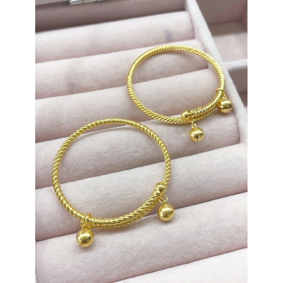 GELANG EMAS ANAK 700 VARIASI BERAT 1 - 2 GRAM AN