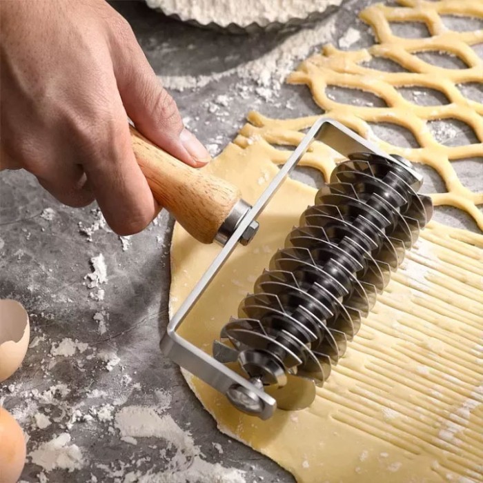 Stainless Lattice Cutter Pastry Multi-Wheels