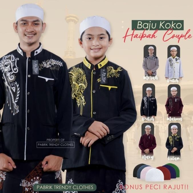 Best Seller Jas Koko Pria Dewasa Premium Jasko Couple Dewasa Dan Anak Motif Terbar Pengiriman Cepat