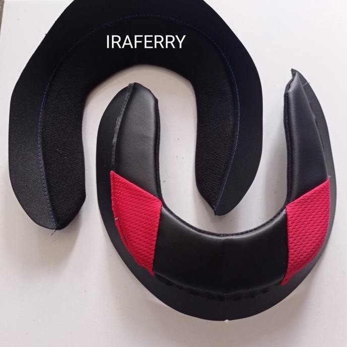 Promo - busa leher helm kyt rc7 r10 helm full face - Merah, All Size