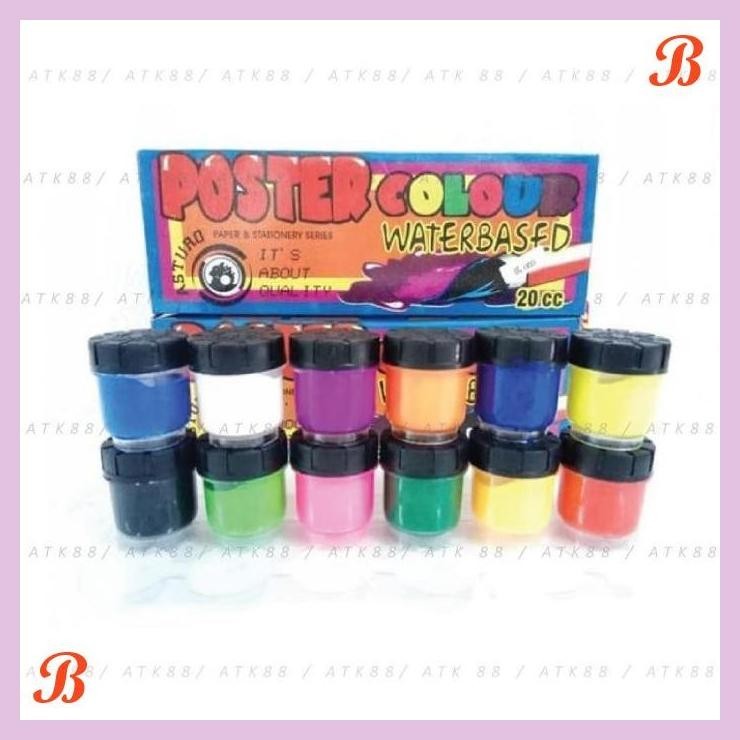 

| PGT | CAT POSTER ASTURO WATER BASED 20CC 12WARNA