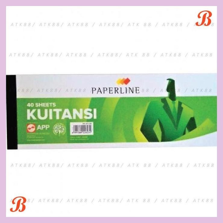 

| PGT | KWITANSI / KUITANSI PAPERLINE SEDANG (KT 40 T) ISI 40LEMBAR