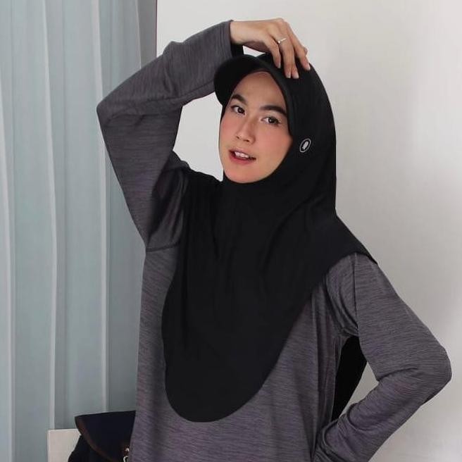 Hitjab - New Hijab Topi Instant Cap Hijab Olahraga Sport Muslimah