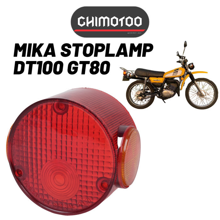Ready Mika stoplamp Yamaha Dt100 Dt 100 Dt125 Dt 125 Dtb Dtc Rd125 Rx125twin