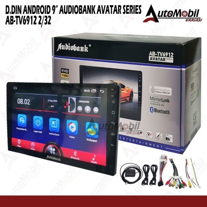Ready android audiobank/JEC/VARITY 9inch