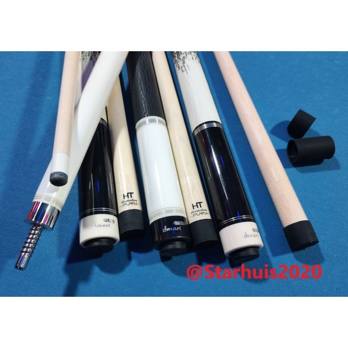 New Fury CA-1 & CA-2 Pool Cue - Low Deflection Shaft Billiard Stick -14A