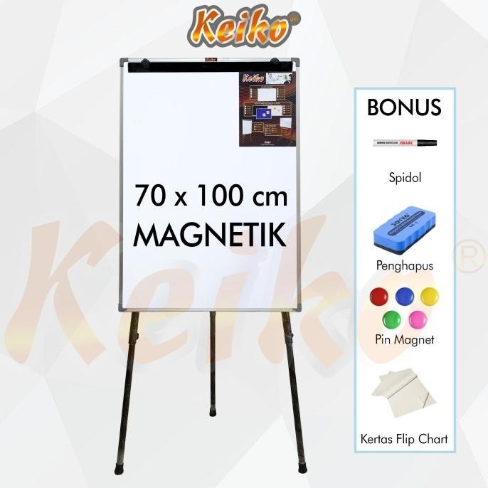 

Flip Chart / Flipchart / Papan Presentasi Keiko 70 X 100 Cm
