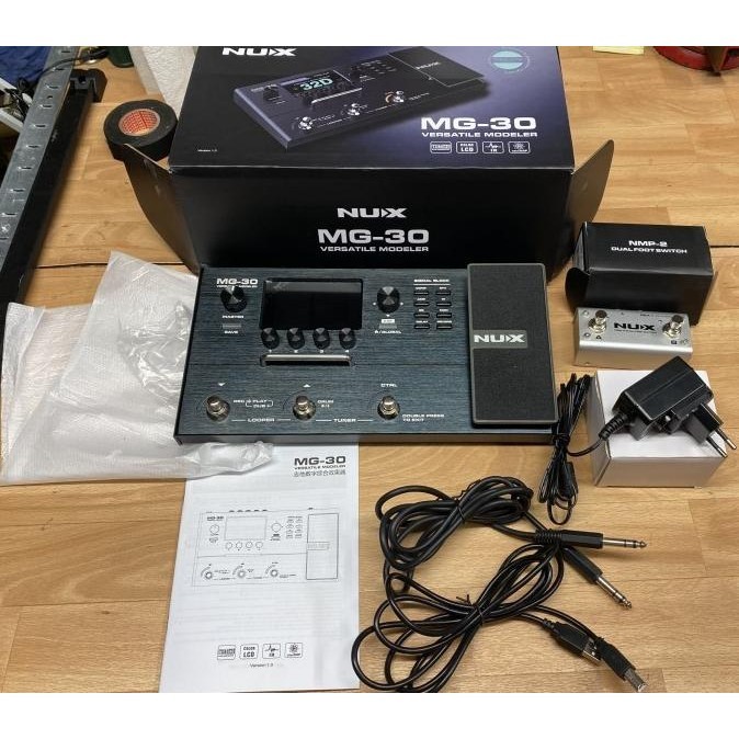 Efek Gitar Guitar Nux Mg 30 Original Effect Gitar Elektrik Listrik